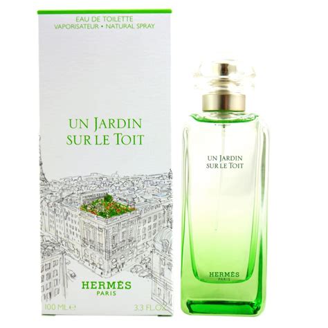 hermes un jardun sur le toit 100 ml|hermes garden sur le toit.